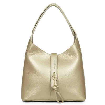 Lancaster Small Hobo Bag FOULONNÉ DOUBLE HOOK