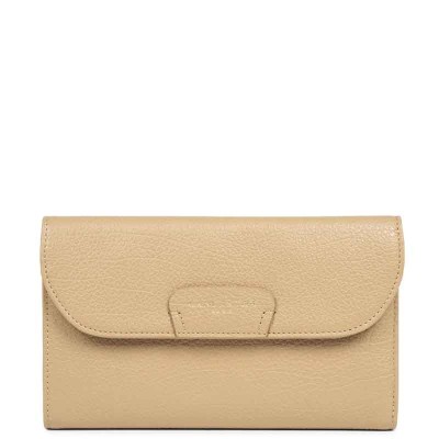 Lancaster Portafoglio Foulonne PM In Pelle Nera - Maroquinerie Francese, Dimensioni 12x8,5x3 Cm