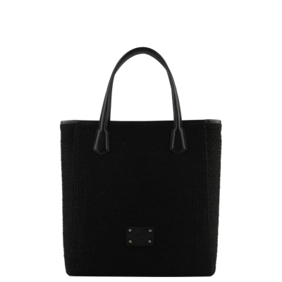 Pourchet Carat Tweed Tote Bag