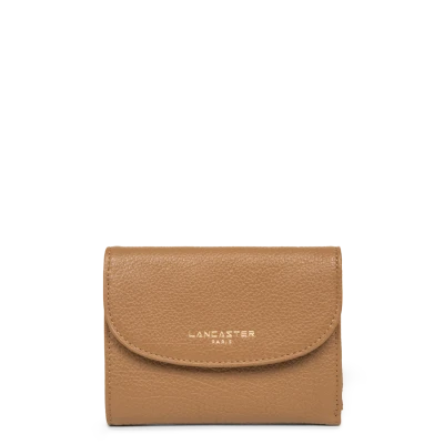 Lancaster Back to back wallet Dune