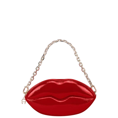 Aigner Bisou Pouch Kissing Lips