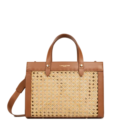 Lancaster Small Tote Bag Cannage Rotin