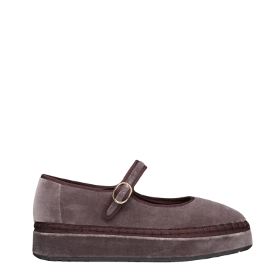 Flabelus Mary Jane Double Taupe