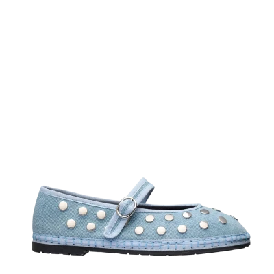 Flabelus Mae Silver Light Denim