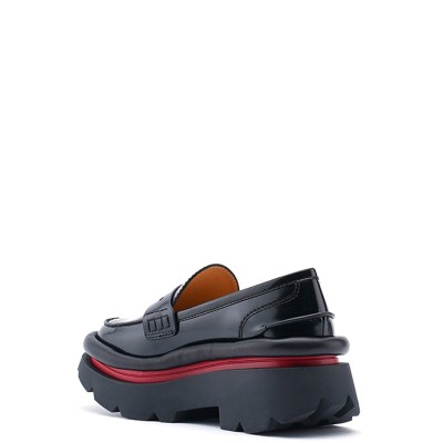 4CCCCEES Loafer CRUNCH PENNY Black