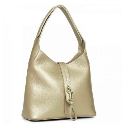 Lancaster Small Hobo Bag FOULONNÉ DOUBLE HOOK