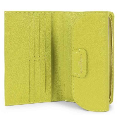 Lancaster Back To Back Organizer Wallet Dune