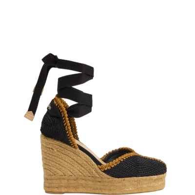 COEUR Espadrilles TP/8ED/196 Black 