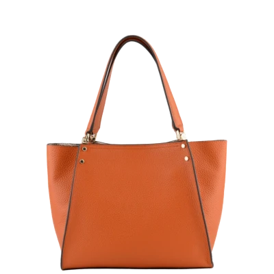 Pourchet Small orange Tote bag