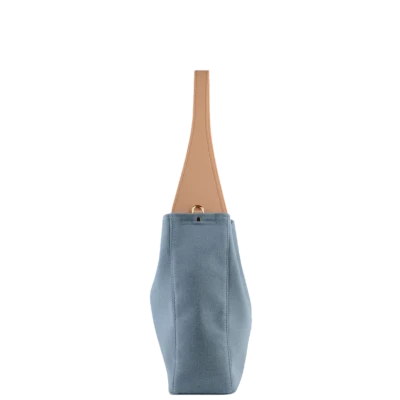 Pourchet Large shoulder bag Hoop Denim