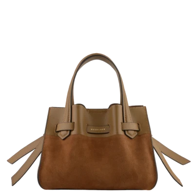 Pourchet Blossom Daim Small handbag