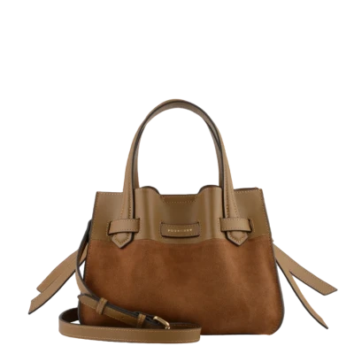 Pourchet Blossom Daim Small handbag
