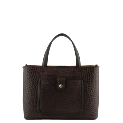 Pourchet Crocodile Bridle handbag