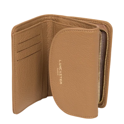 Lancaster Back to back wallet Dune
