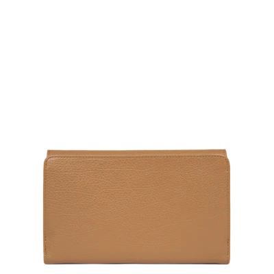 Lancaster Back To Back Organizer Wallet Dune
