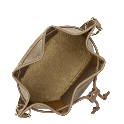 Lancaster Medium Bucket Bag Alba Double