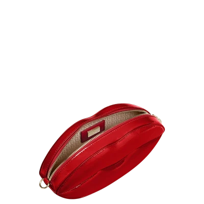Aigner Bisou Pouch Kissing Lips