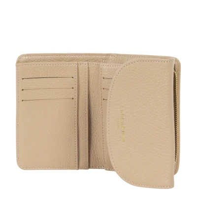 Lancaster Back to back wallet Dune