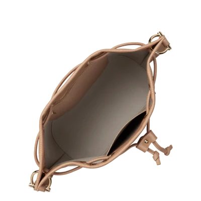 Lancaster Medium Bucket Bag Alba Double