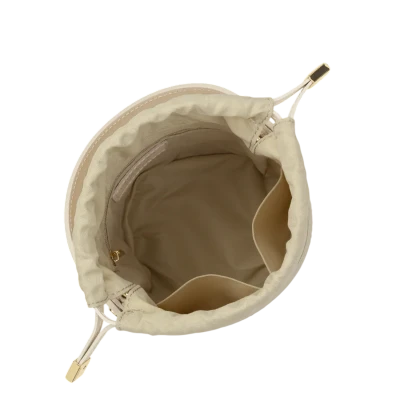 Lancaster Small Bucket Bag Cannage Rotin