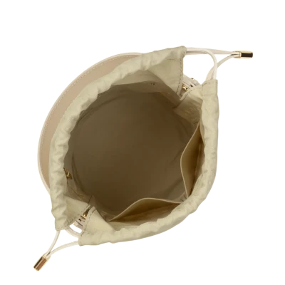 Lancaster Medium Bucket Bag Cannage Rotin