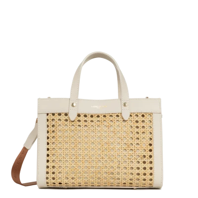 Lancaster Small Tote Bag Cannage Rotin