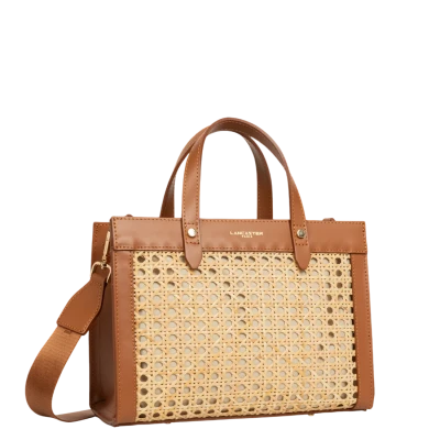 Lancaster Small Tote Bag Cannage Rotin