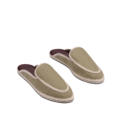 Flabelus Bruna Linen Olive Green