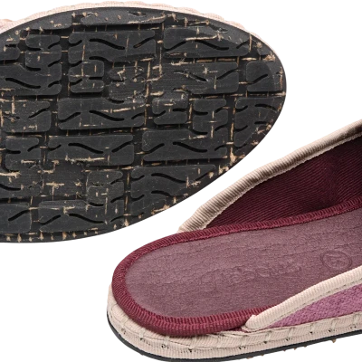 Flabelus Bruna Linen Plum