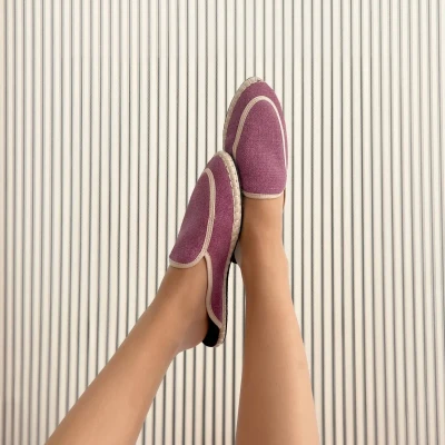 Flabelus Bruna Linen Plum