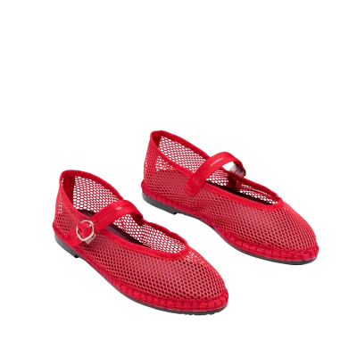 Flabelus Mary Jane Isabella Red