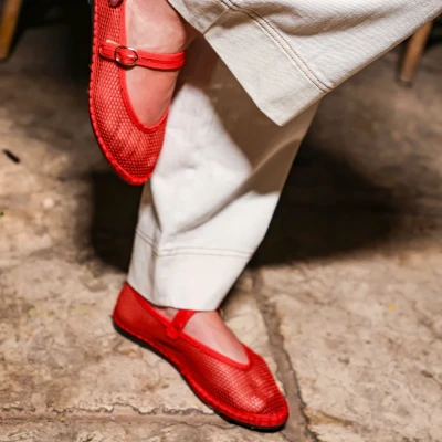 Flabelus Mary Jane Isabella Red