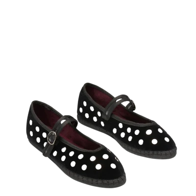 Flabelus Mae Silver Black