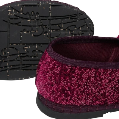 Flabelus Lyra Glint Burgundy