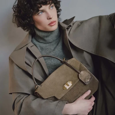 Lancaster Suède Grace Handbag