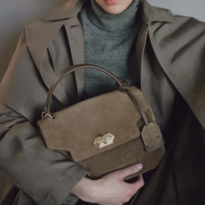 Lancaster Suède Grace Handbag