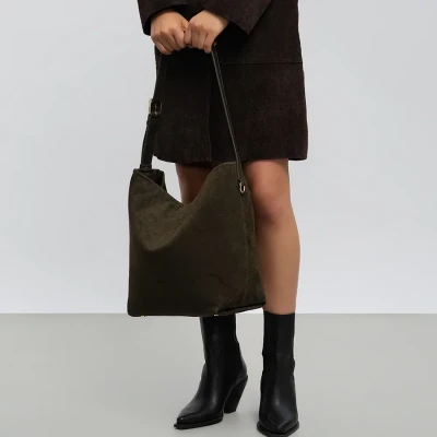 Lancaster Suède Large bucket bag