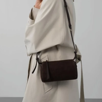 Lancaster Suède Small Rectangle Bag