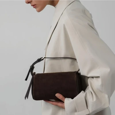 Lancaster Suède Small Rectangle Bag