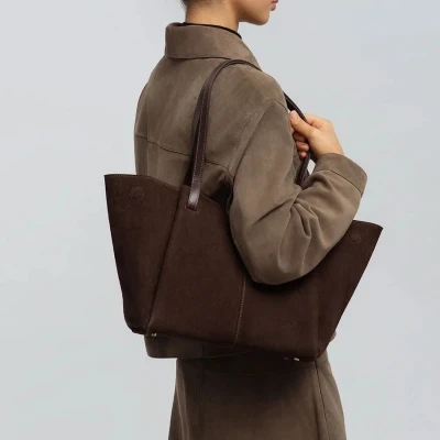 Lancaster Suède Tote bag