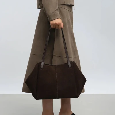 Lancaster Suède Tote bag