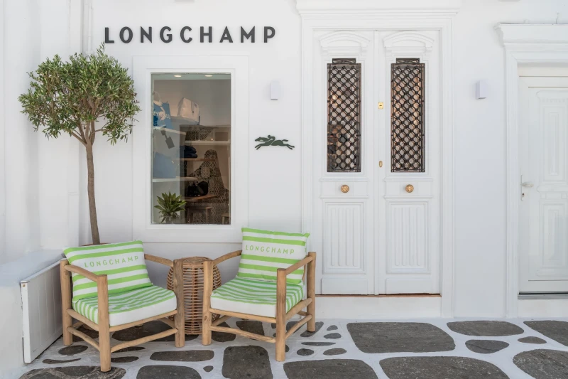 LONGCHAMP LANDS IN MYKONOS: A Chic Cycladic Escape