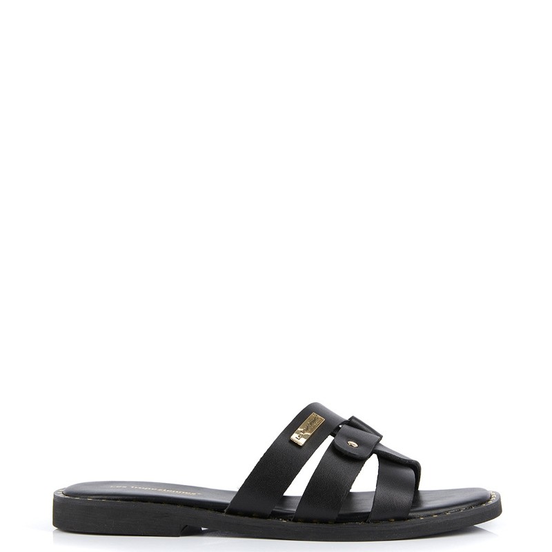 Les Tropeziennes Mule CAROLA Black