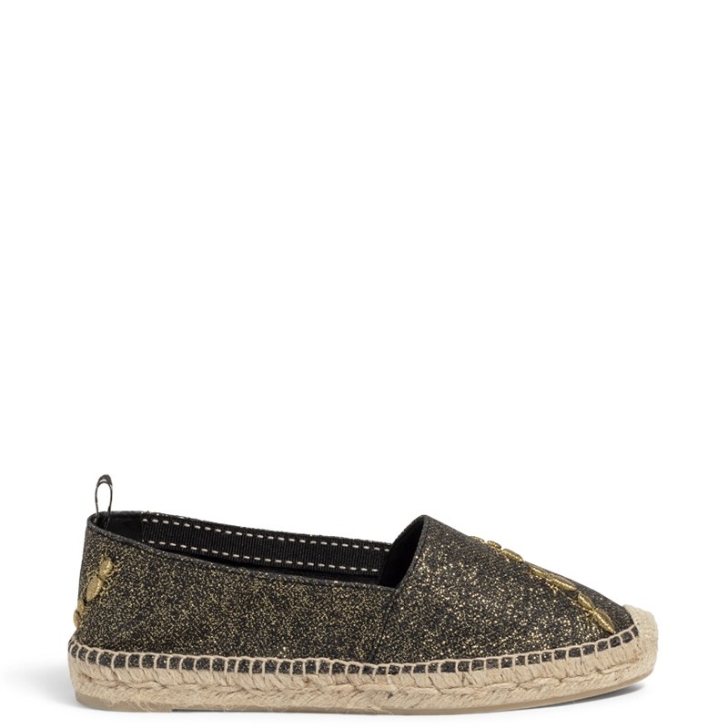 Castañer Espadrilles KENDA B1 Black/Gold