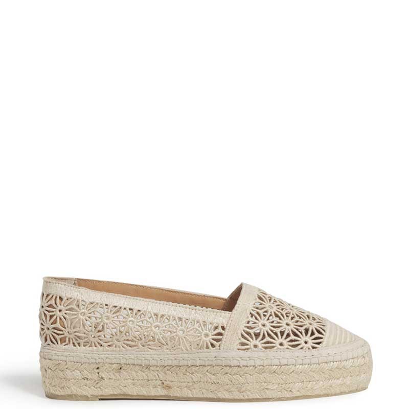 Castañer Espadrilles KERY/089 Ecru
