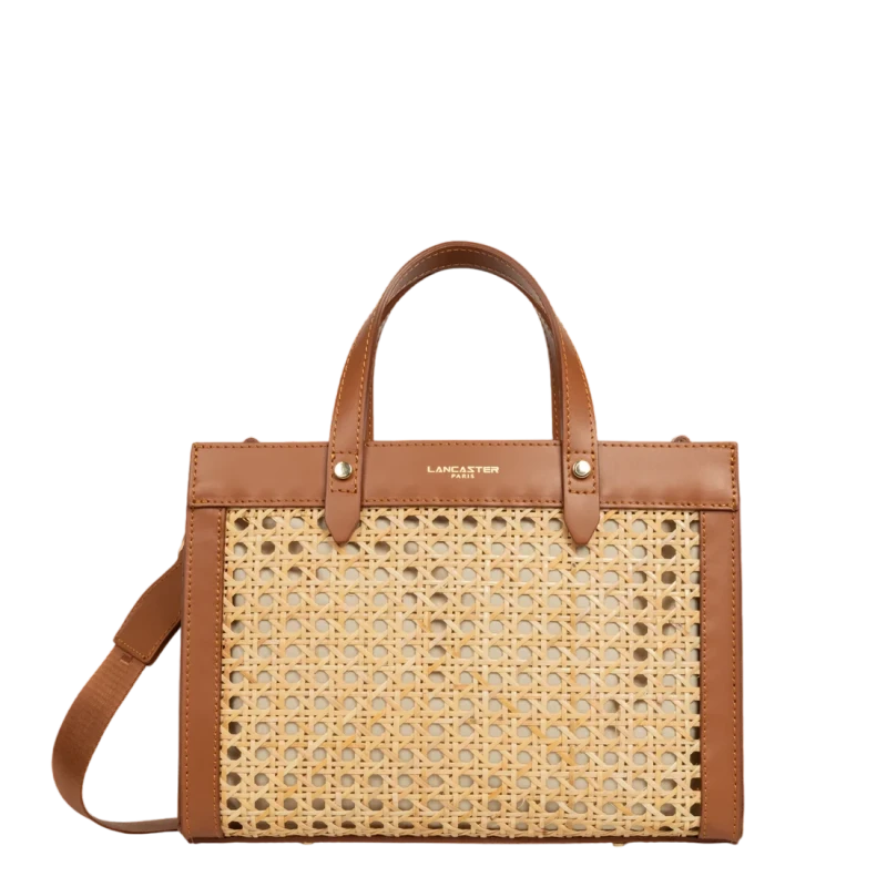 Lancaster Small Tote Bag Cannage Rotin