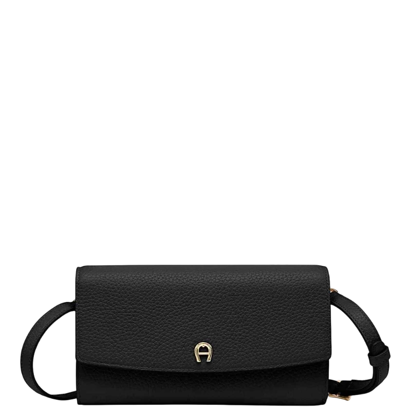 Aigner wallet with leather strap