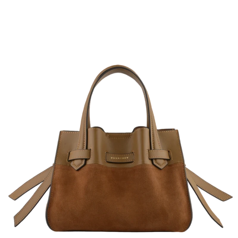 Pourchet Blossom Daim Small handbag