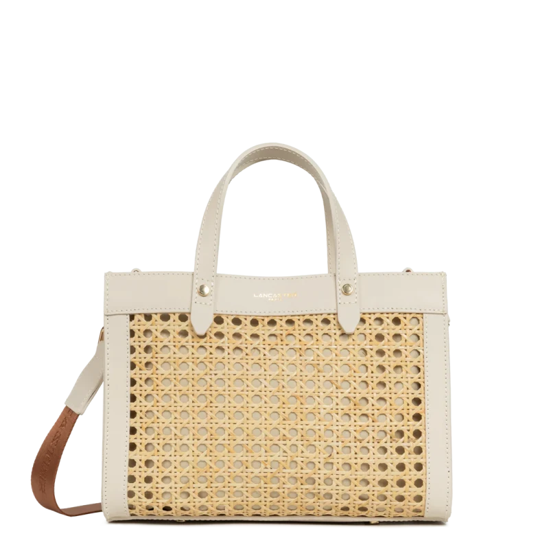 Lancaster Small Tote Bag Cannage Rotin