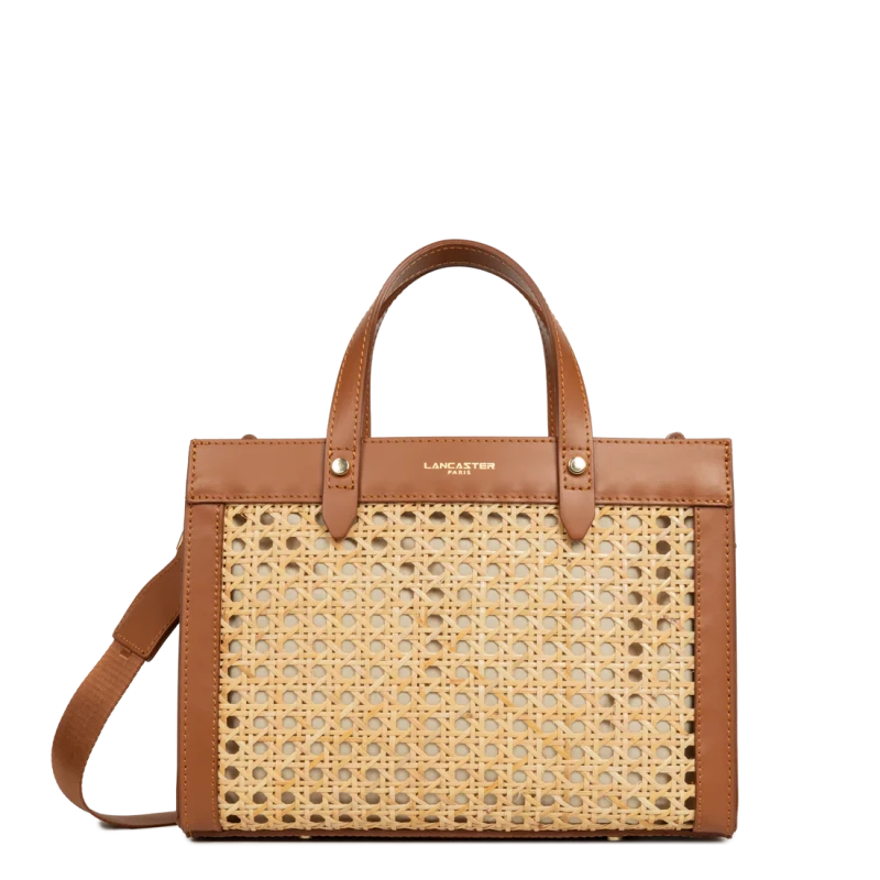 Lancaster Small Tote Bag Cannage Rotin